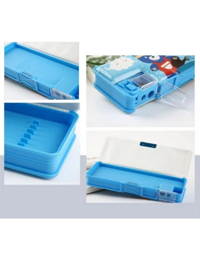 Sunflower Stationery Box Student Children Multifunctional Pencil Case School Supplies Best Birthday Gift - Image 2