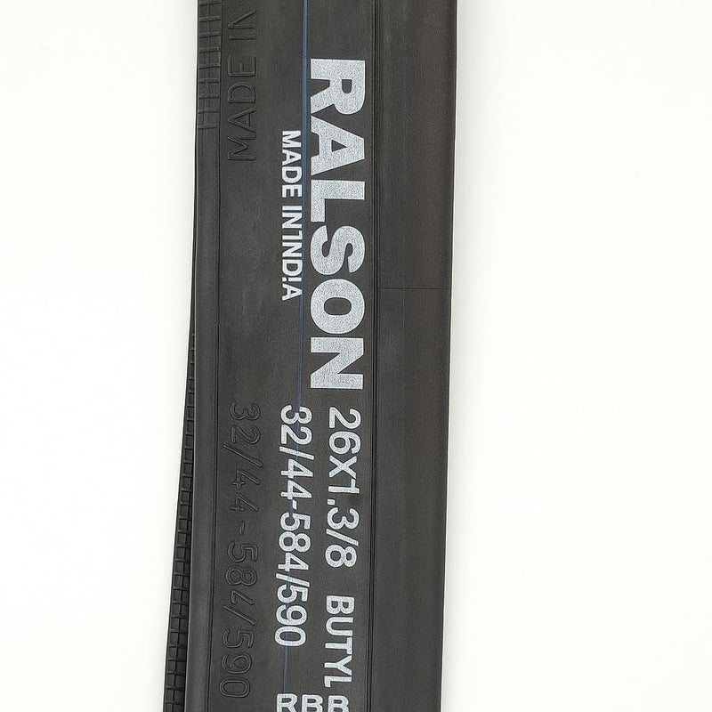 RALSON 26 Inch Bicycle Inner Tube (26x1 3/8, 32/44-584/590) | 35mm DV Valve | Butyl Rubber Tube for Road Bike, City Bike, Cruiser, Hybrid, Folding, Kids & Junior Cycles - Image 5