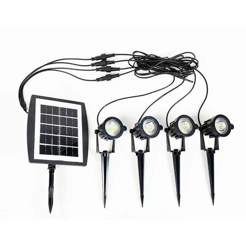 Solar Waterproof Lawn Lamp Polycrystalline Solar Panel Rotation Garden Lamps - Image 1