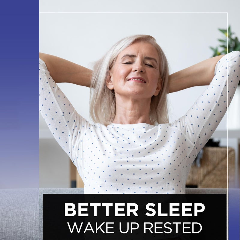 Quality Choice Extra Strength Pain Relief PM, Pain Reliever and Nighttime Sleep Aid, Acetaminophen 500 mg & Diphenhydramine HCI 25 mg (Sleep Aid), 50 Count Package of Caplets - Image 4