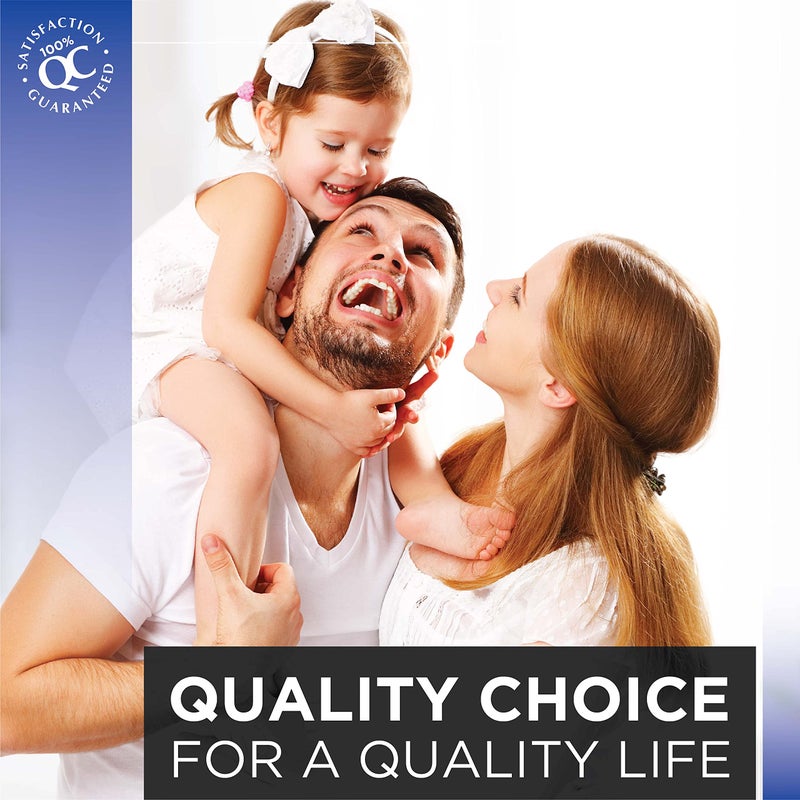 Quality Choice Extra Strength Pain Relief PM, Pain Reliever and Nighttime Sleep Aid, Acetaminophen 500 mg & Diphenhydramine HCI 25 mg (Sleep Aid), 50 Count Package of Caplets - Image 5