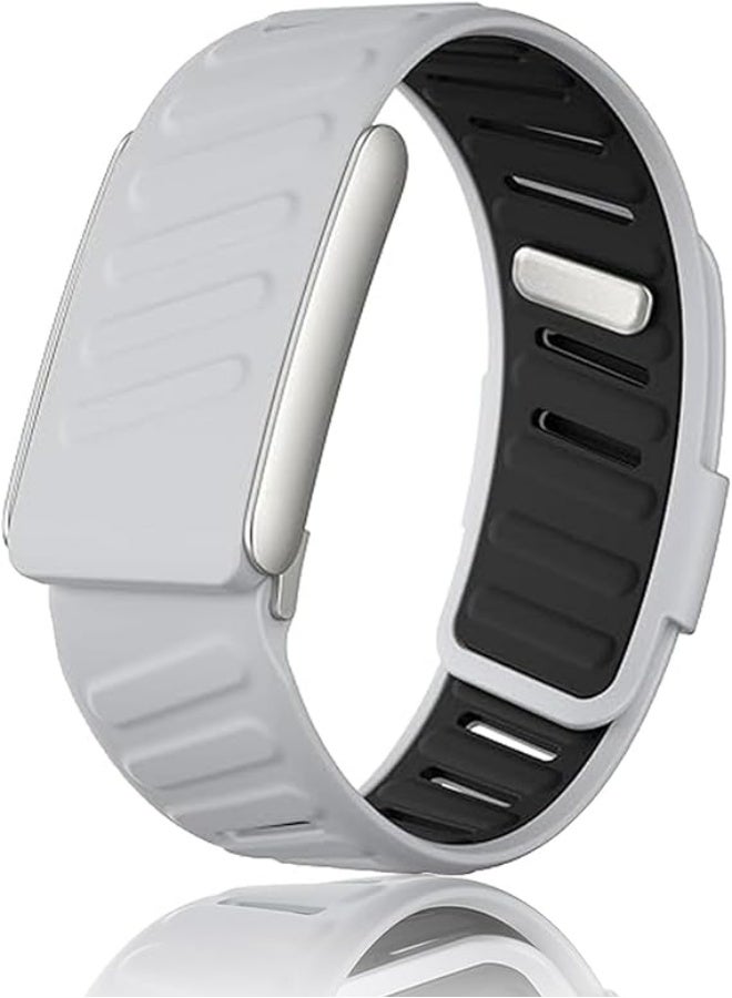 Silicone Wristband Compatible with Whoop 5.0 Band, Comfort Durable Soft Adjustable Silicone Sports Loop Strap for Men & Women, with U Shapped Connector - Image 1