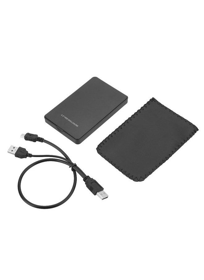 Generic - USB2.0 Portable Mobile HDD External Hard Drive Disk Case 2.5 - Image 1