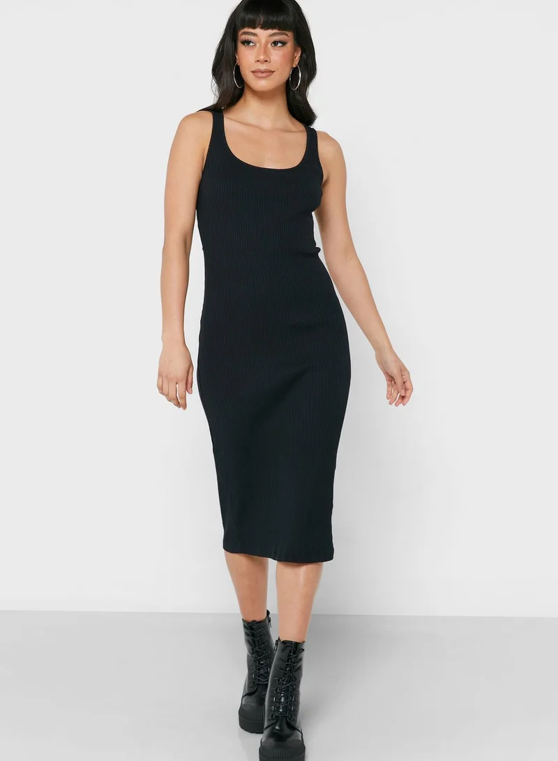 ALIGNE Scoop Neck Cut Out Dress