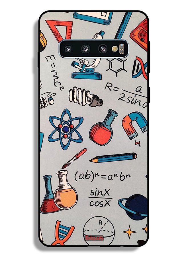 Tolwak Samsung Galaxy S10 Protective Case Cover Science Tags - Image 2