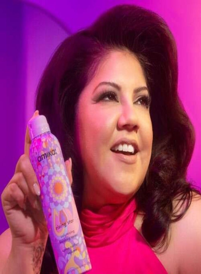 amika Amika Rising Star Volumizing Finishing Spray – Lightweight, Long-Lasting Volume, Body & Texture Boosting Spray for All Hair Types, Flexible Hold, Non-Sticky Formula, Vegan & Cruelty-Free 185 ml - Image 4
