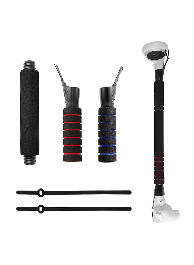 KASTWAVE Long Stick Extension Handle For Oculus Quest 1 Quest 2 Rift S Controller Strong Lightweight And Comfortable To Hold Stick Style Lightsaber Handle For Beat Saber Games - Image 1