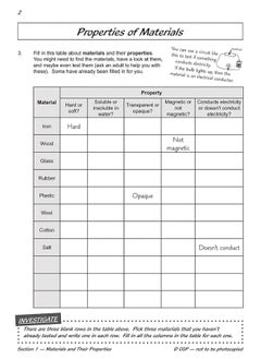 KS2 Science Year Five Workout: Properties & Changes of Materials  - Image 5