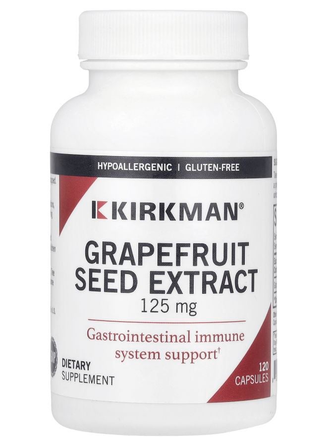 Kirkman Labs Grapefruit Seed Extract 125 mg 120 Capsules