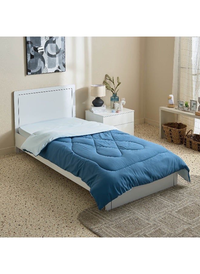 Home Box لحاف ميكروفايبر قابل للعكس - أزرق للأطفال - Image 1