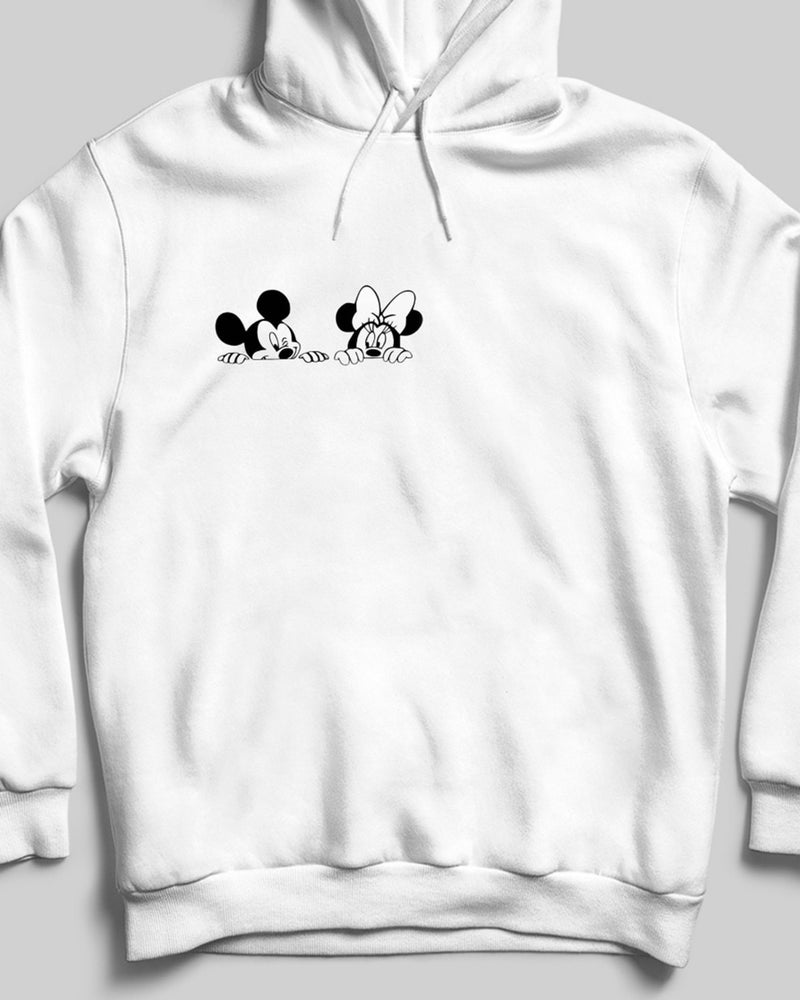 Hena Minnie's Mickey Sweatshirt White 