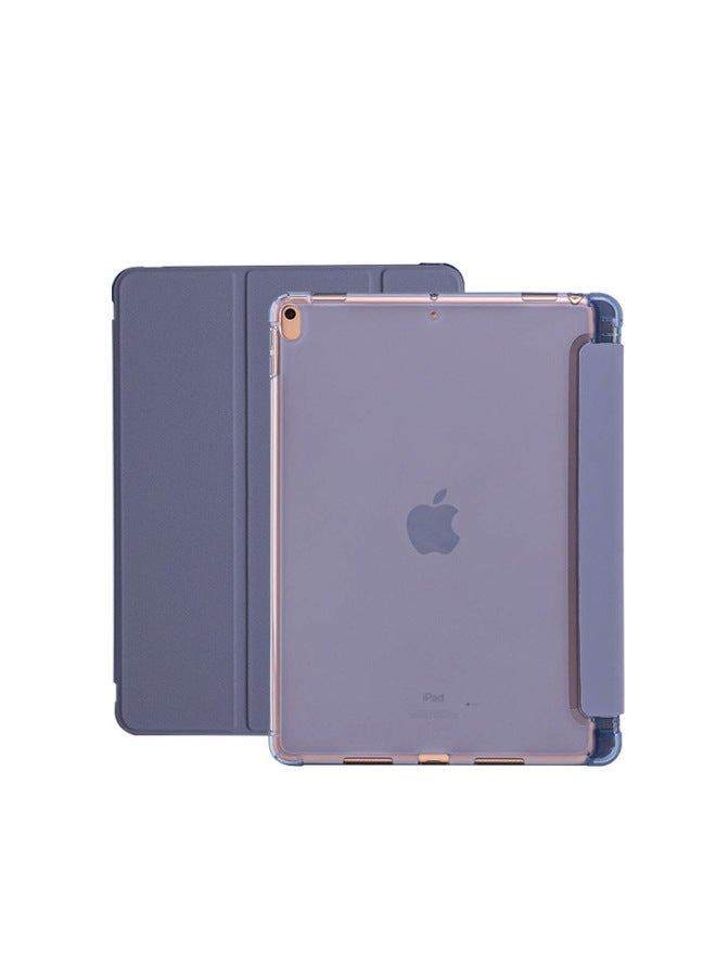 2020air4 Protective Cover 10.9 With Pen Slot 11 Tablet Case 9.7 Business Mini5 White 10.2 Printing-Color:Lavender Purple-Applicable Model:2024 Ipro 11 (special)