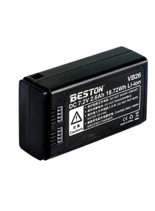 Beston VB26 Battery for Godox V1 Flash Head (2600mAh, 7.2V) - pzsku/Z024FF91EB597BE5371E5Z/45/_/1736936552/80bdb6e2-5b5c-4a20-8bfd-42a747866f12