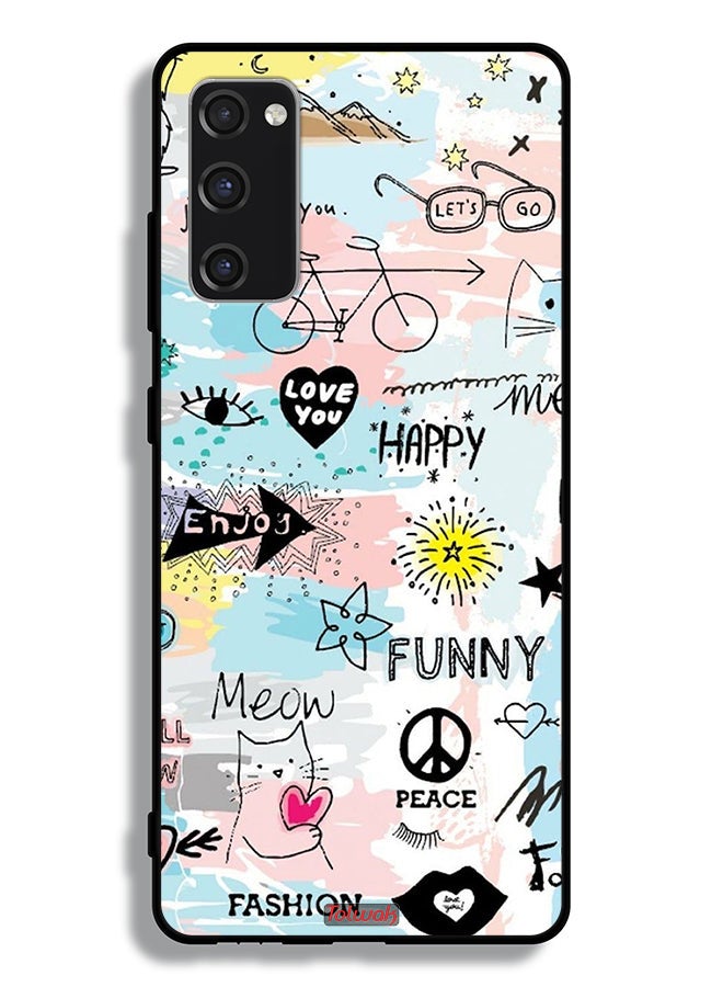 Tolwak Samsung Galaxy S20 FE Protective Case Cover Love You Tags - Image 2