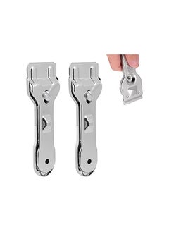 PROMASS promass Glass Scraper, 2Pcs Window Scraper Paint Scraper Car Decal Glue Remover Cleaning Scraper for Glass Ceramic and Induction Cooktops  - Image 5