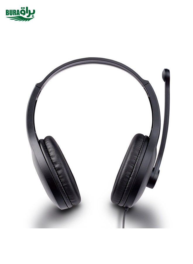 BURAQ - Edifier K800 Desktop Computer Gaming Headset with Microphone, Cable Length: 2m, Style:Double Hole - Image 1