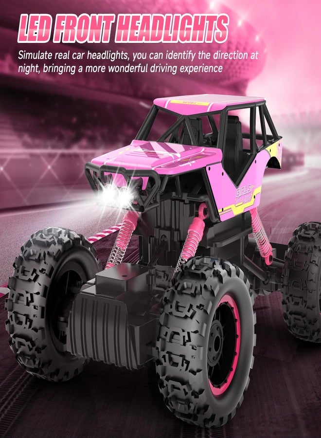 DOUBLE E 1:12 RC Monster Truck - 4WD Off-Road Remote Control Car with Dual Motors and Headlights - Image 4