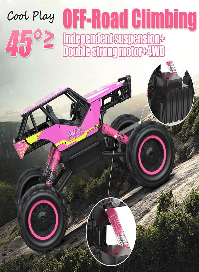 DOUBLE E 1:12 RC Monster Truck - 4WD Off-Road Remote Control Car with Dual Motors and Headlights - Image 2