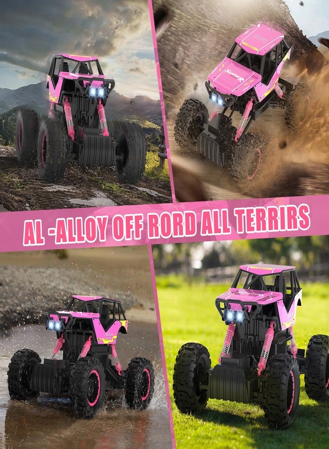 DOUBLE E 1:12 RC Monster Truck - 4WD Off-Road Remote Control Car with Dual Motors and Headlights - Image 5