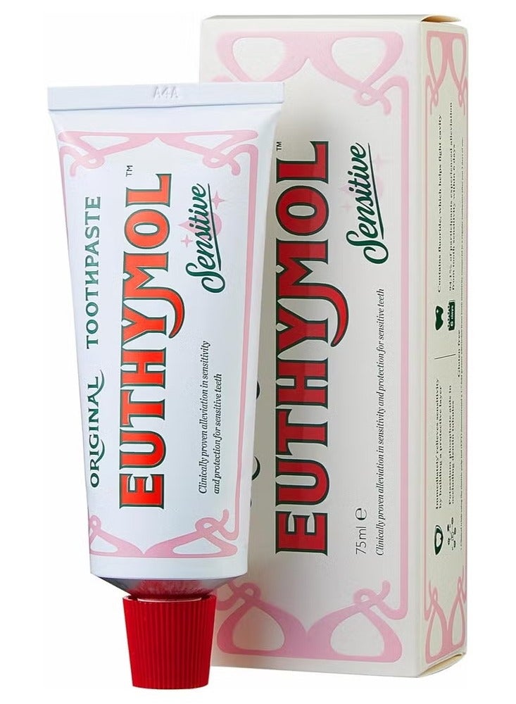 Euthymol Original Toothpaste Pink 75ml - Image 2