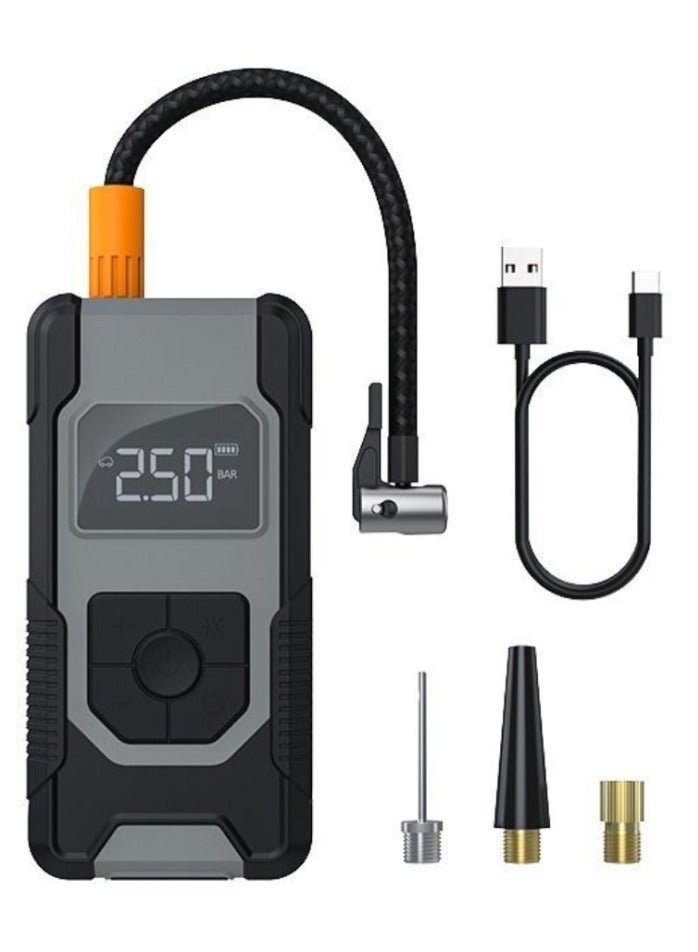 Denx 120W Cordless Tire Inflator with Power Bank & High-Brightness LED Light – Denx - Image 2