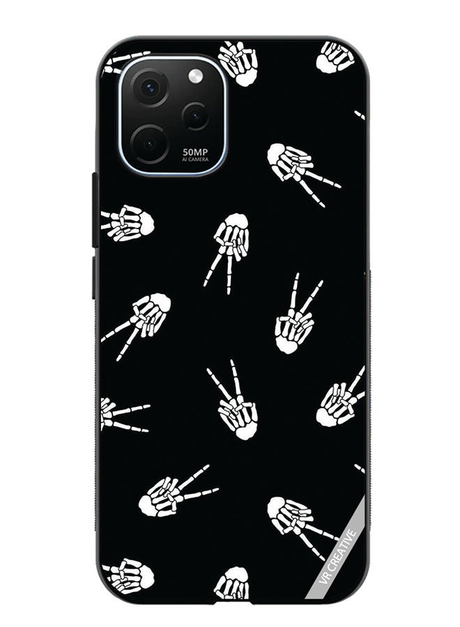 VR CREATIVE Protective Case Cover For Huawei Enjoy 50z Hallowen Design Multicolour - Image 1