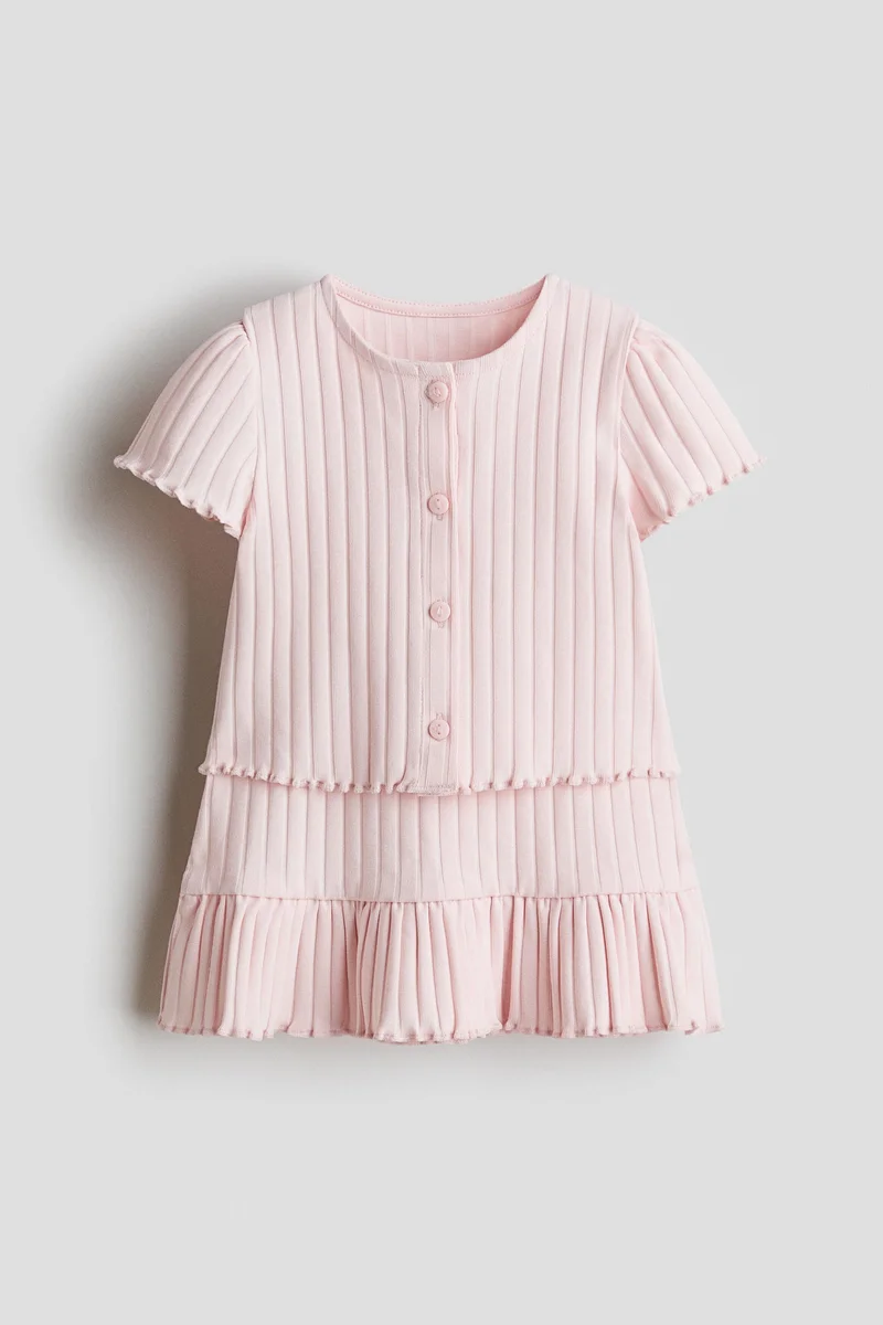 H&M 2-piece dress and cardigan set