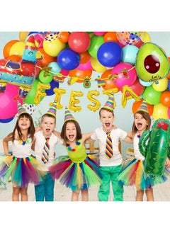 Fiesta Mexican Party Decorations 115Pcs Fiesta Balloon Garland Arch Kit Fiesta Party Banner Cactus Llama Avocado Foil Balloons Cinco De Mayo Taco Coco Baby Shower Birthday Carnival Party Decor - pzsku/Z0250628FA3451ABBC41DZ/45/_/1688194338/35816f31-c2de-4ddb-81ae-4d9dacc166b2