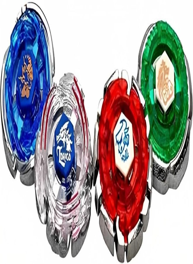 Caught Trendy 4D System Beys Battle Burst Beys Gag Toy Set for Boys Kids Ages 6 8 10 12 14+ Metal Fusion Attack Top Fighting Game with Stadiuim 4 Spinning Tops 2 Two Launcher. - Image 2