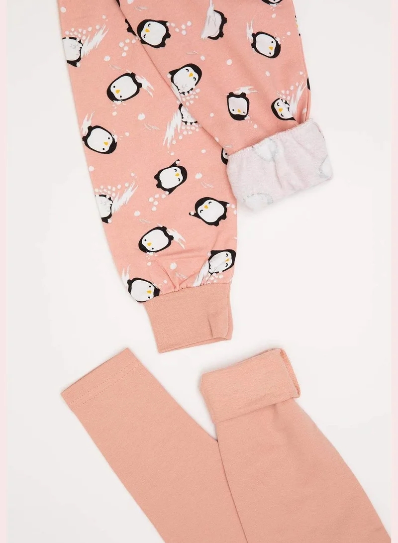 DeFacto 2 Pack Girl Homewear Regular Fit Knitted Pyjamas