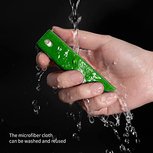 CLICK CLEAN Screen Cleaner, Fingerprint Proof Screen Cleaner Spray, All-in-One Cleaner with Microfiber and Shell for All Phones, Laptop and Tablet Screens (Green) - Image 4