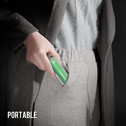 CLICK CLEAN Screen Cleaner, Fingerprint Proof Screen Cleaner Spray, All-in-One Cleaner with Microfiber and Shell for All Phones, Laptop and Tablet Screens (Green) - Image 3