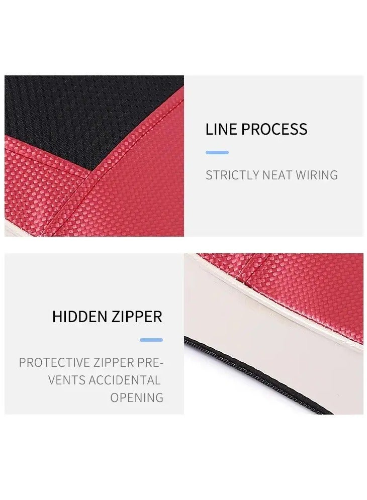 ABJ جهاز تدليك الرقبة والكتف والظهر مع وسادة تدليك كهربائية حرارية رباعية الأبعاد - Image 4