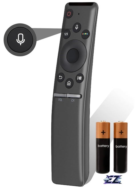 Universal Voice Remote Control Compatible with Samsung Voice Remote Control BN59-01241A BN59-01242A BN59-01266A BN59-01274A BN59-01292A BN59-01242C with battery