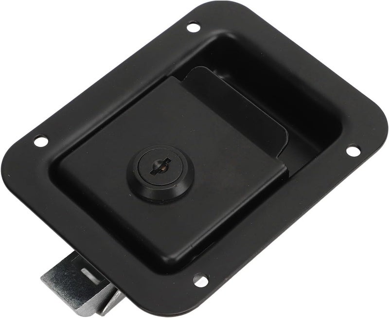 Trailer Paddle Door Latch Stylish Rugged RV Handle Toolbox Latch with Keys for RVs Trucks Campers - Image 2