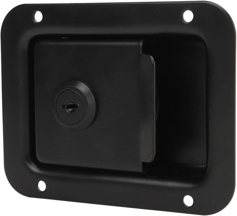 Trailer Paddle Door Latch Stylish Rugged RV Handle Toolbox Latch with Keys for RVs Trucks Campers - Image 3