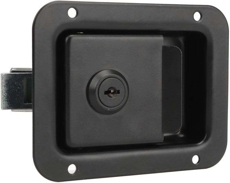 Trailer Paddle Door Latch Stylish Rugged RV Handle Toolbox Latch with Keys for RVs Trucks Campers - Image 5
