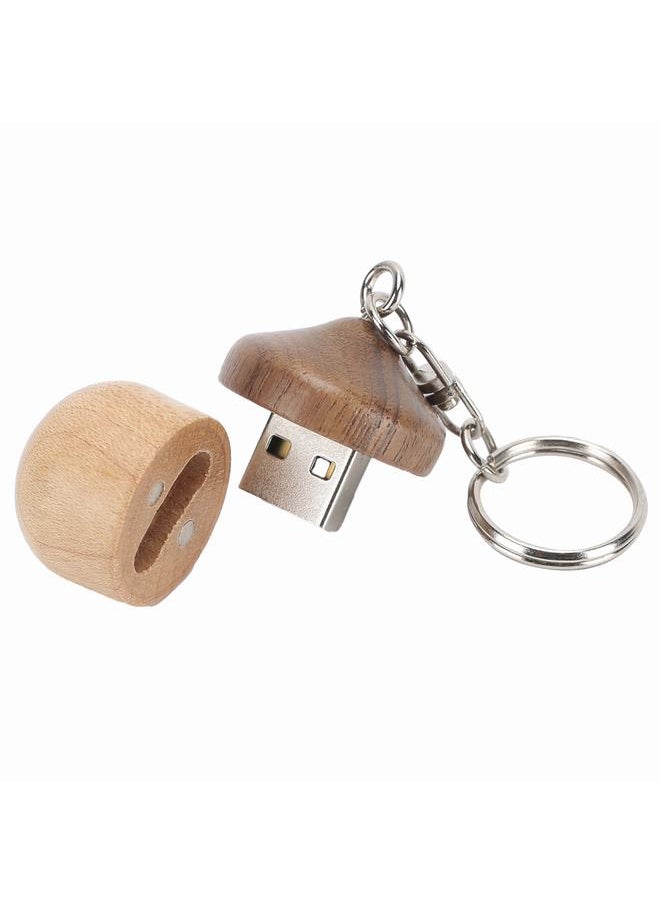 Thoraya CM11019 Wooden Nut USB Flash Drive Creative USB Flash Drive 4GB  - Image 2