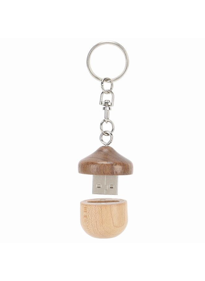 Thoraya CM11019 Wooden Nut USB Flash Drive Creative USB Flash Drive 4GB  - Image 5
