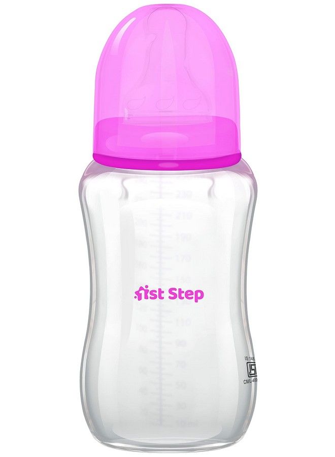 1st Step 4 Oz. 125 Ml. Bpa Free Feeding Bottle (Pink 4 Oz. 125 Ml.) - Image 1