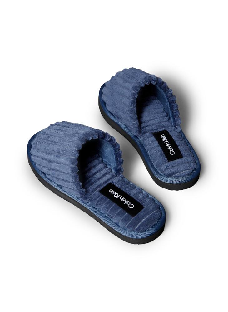 Calvin Klein Jeans Soft Padded Corduroy Slippers - Image 4