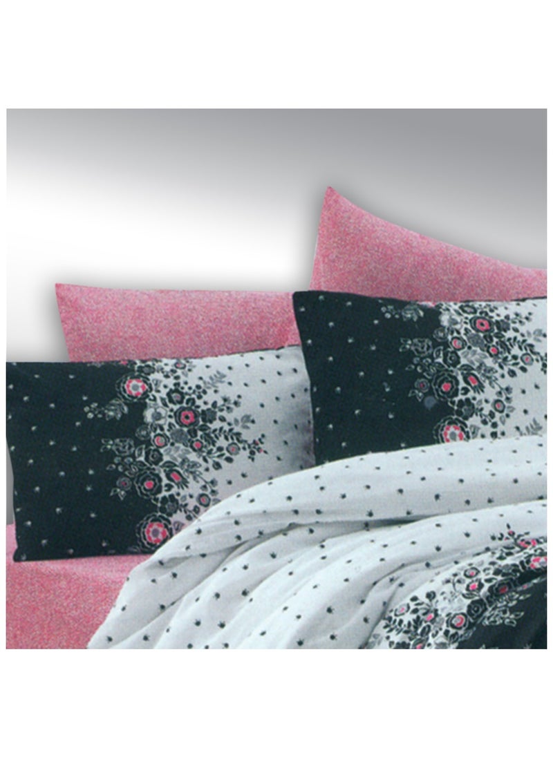 Family Bed Flat Bed sheet Set Cotton 4 pieces size 240 x 250 cm Model 129 from Family Bed  - Image 5