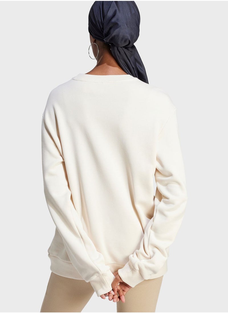 adidas Originals - Monogram Infill Crewneck Sweatshirt - Image 1