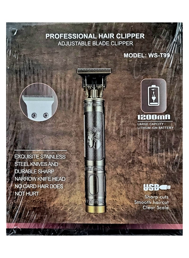 USB Professional Electric Hair Clipper Pharaonic Style - Image 2