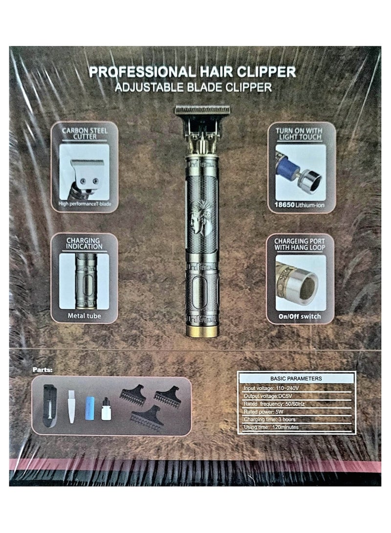 USB Professional Electric Hair Clipper Pharaonic Style - Image 1