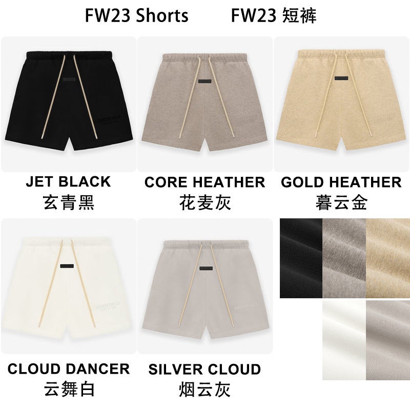 2023Fw Cloud Series Printed Essentials Shorts Trendy Shorts - Image 2