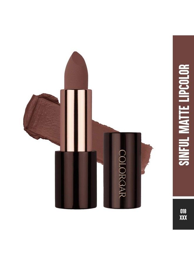 Colorbar Sinful Matte Lipcolor Brown 3.5 G - Image 3