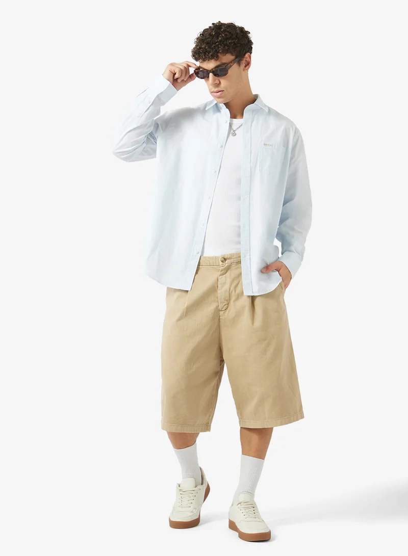 Guess  Pocket Detail Button Down Regular Fit Shirt for Men | Best Price UAE