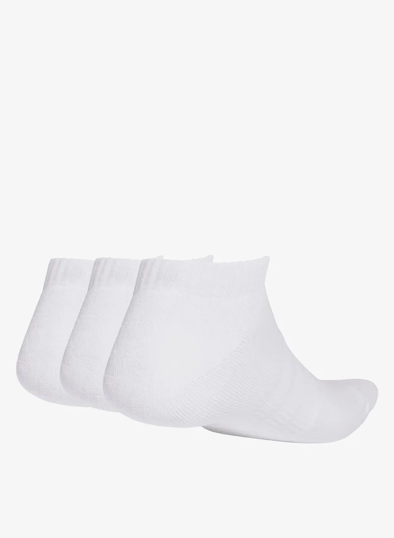اديداس جوارب Cushioned Essentials Low Cut 3 Pair Pack