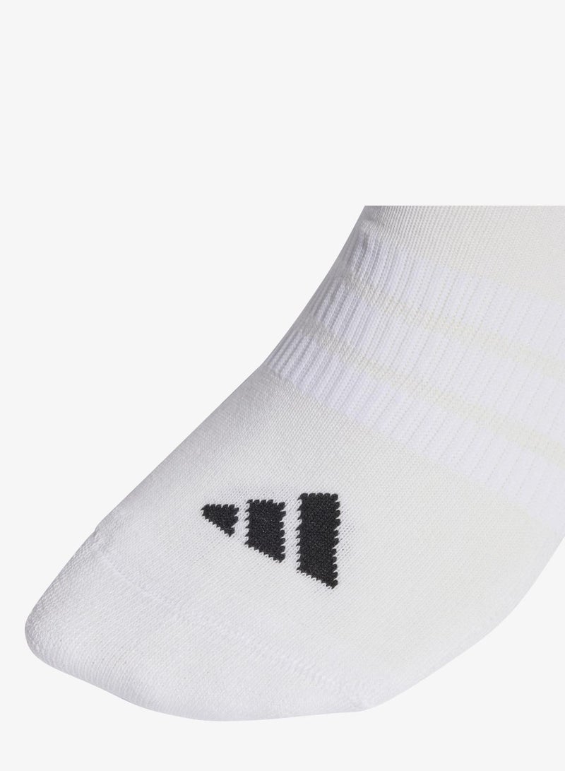 Adidas Cushioned Essentials Low Cut Socks 3 Pair Pack - Image 3